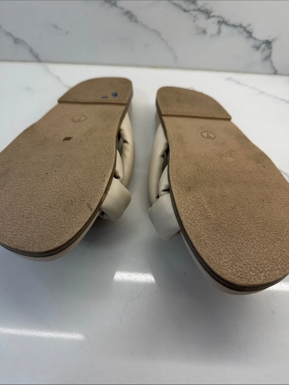 Universal Thread Cream Braided Slide Sandals - Picture 6 of 7